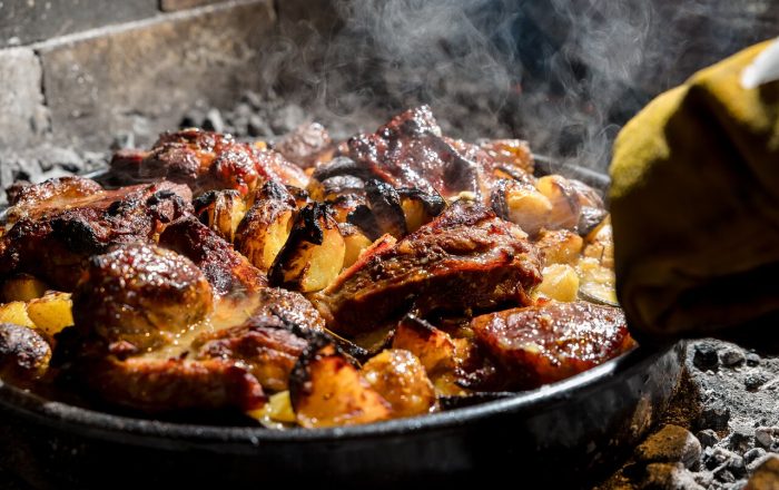 peka baked under the bell